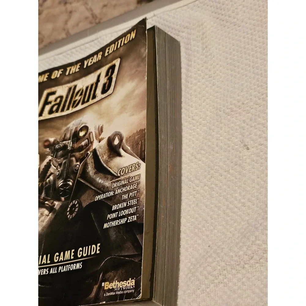 Fallout 3 Game of the Year Edition Official Game Guide Prima Games GOTY DLC
